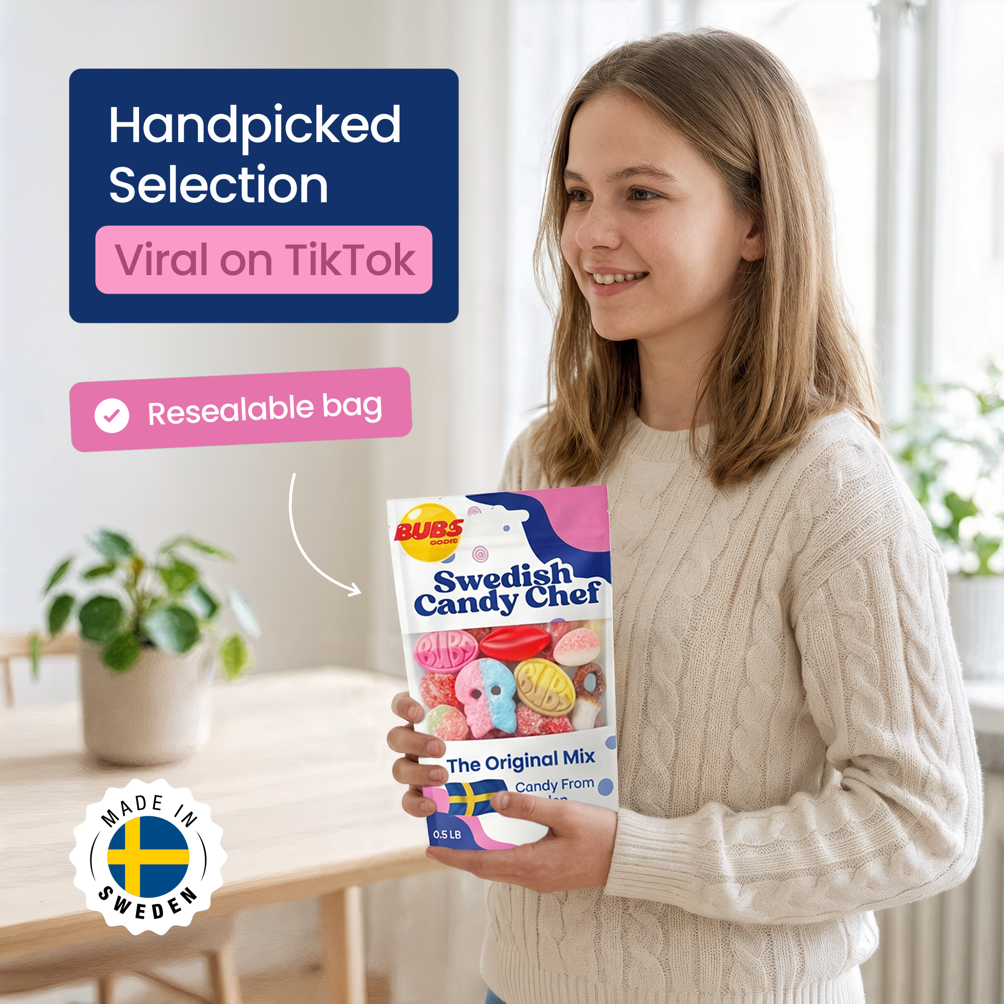 The Swedish Candy Box - 2LB Monthly Candy Drop